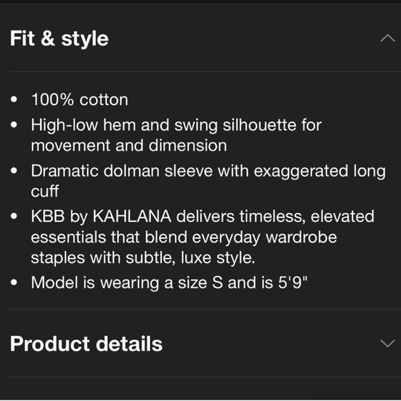 NWT KBB by Kahlana “the A Line Short” White Women's buttondown size XS & size M - Picture 6 of 7